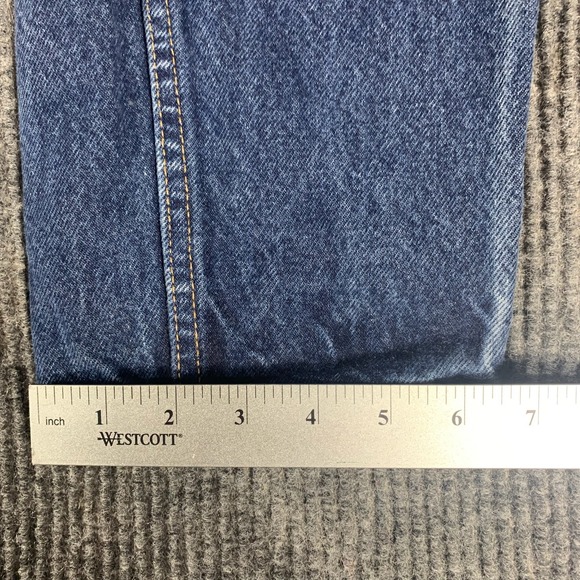 VTG Levis 550 Jeans Womens 10 Blue Denim Mis L Relaxed Fit Tapered Leg Mom 28x30 - Picture 9 of 12